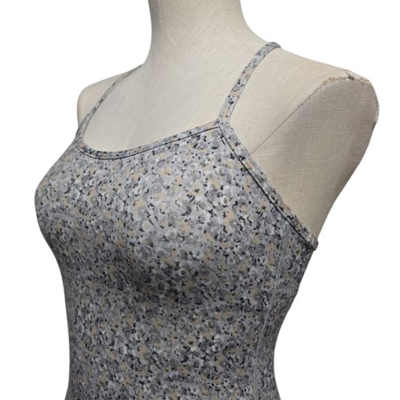 Lululemon Athletic Tank Top Womens Size 4 Racerback Bra Gray Spaghetti Strap‎ - Picture 6 of 8